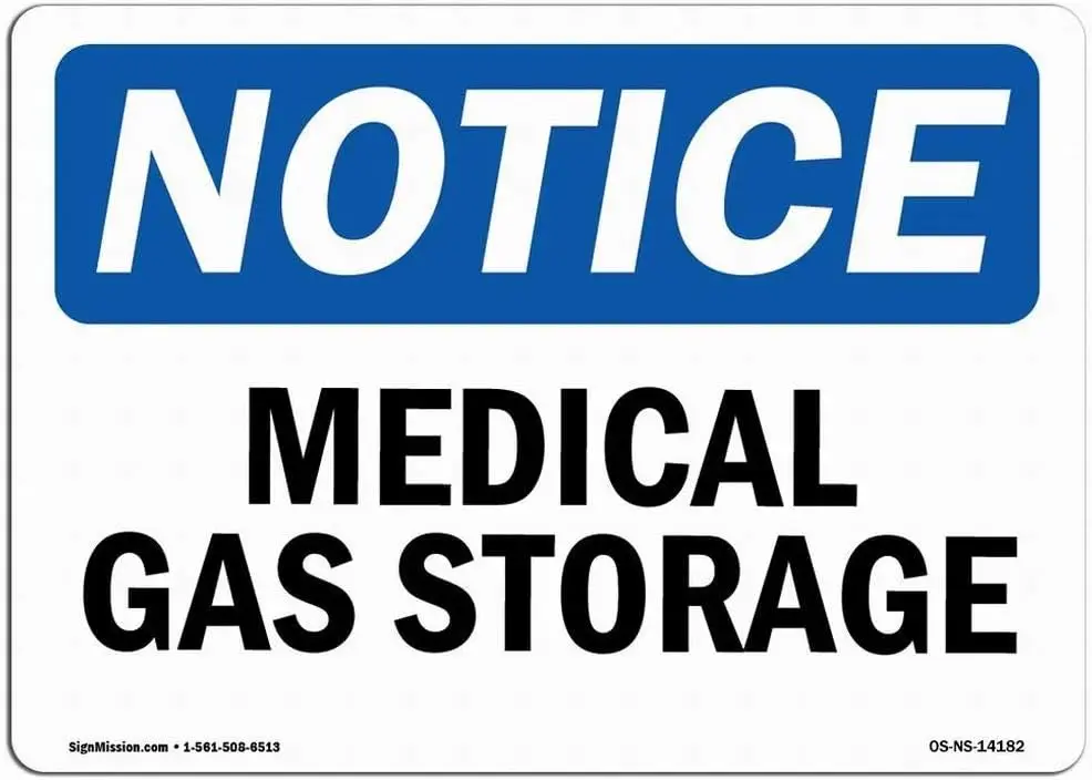 Знак безопасности 8x12 опасности объявлений OSHA - Настенное искусство для хранения