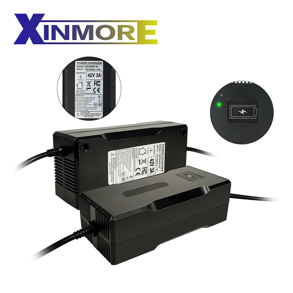 Зарядное устройство XINMORE для скутеров литий-ионный аккумулятор 42 В 3 А 10