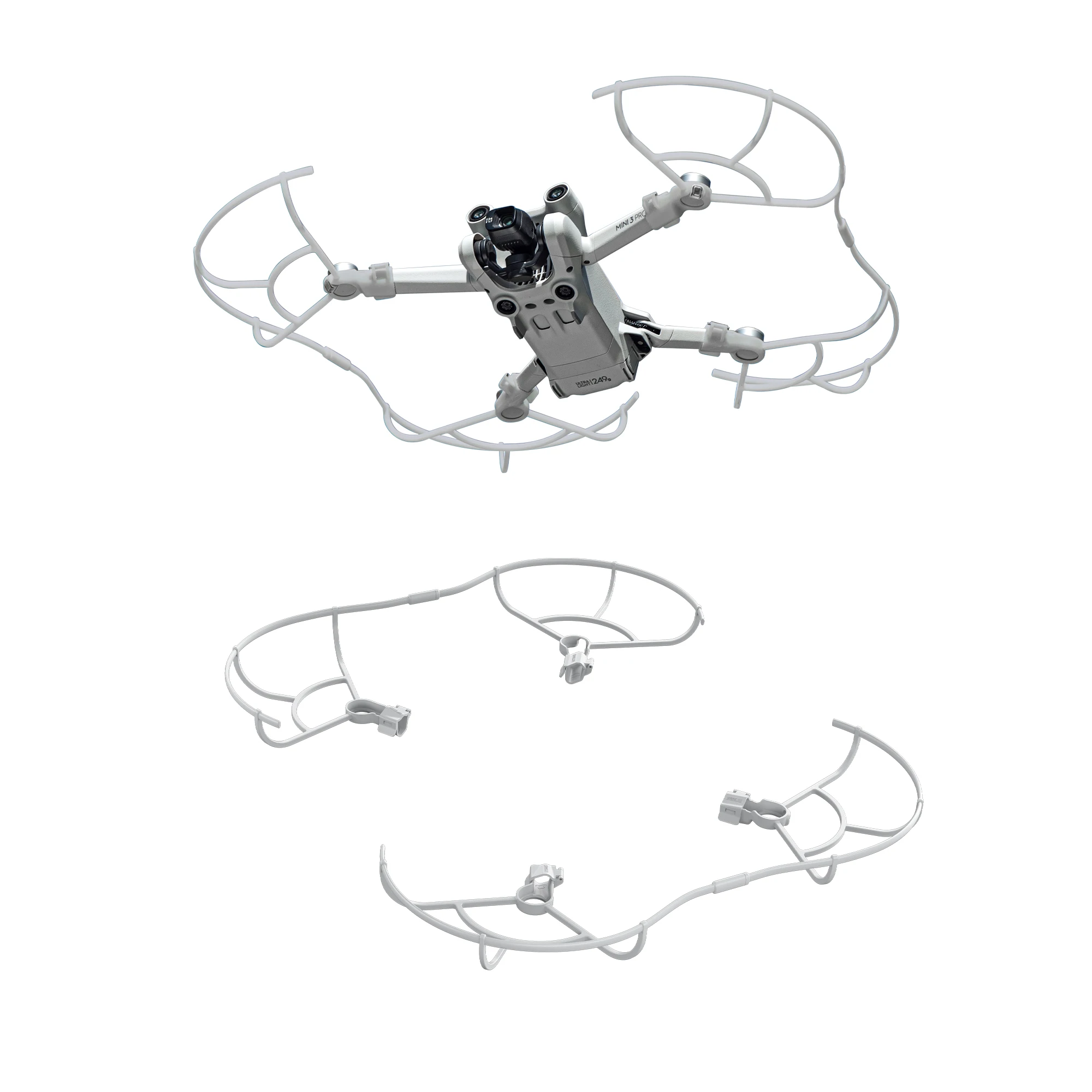 

Mavic mini 3 Propeller Guard, 4Pcs 360° Mavic Mini 3 Propeller Guard, DJI Mini 3 Prop Cover Blade Protector for DJI mini 3 pro