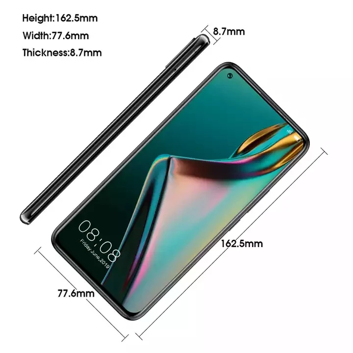 Original ELEPHONE U3H 8GB RAM 256GB ROM Helio P70 Octa Core 3500mAh Smartphone 6.53