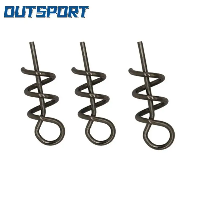 

Прочный и крепкий инструмент для крючков с S-образным фиксированным штифтом, легко разбираемый, коррозионно-стойкий пружинный замок, рыболовное оборудование