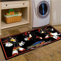 anime sonic rug for laundry doormat bedroom cartoon carpets for living room kitchen bathroom non slip floor mat 8 sizes