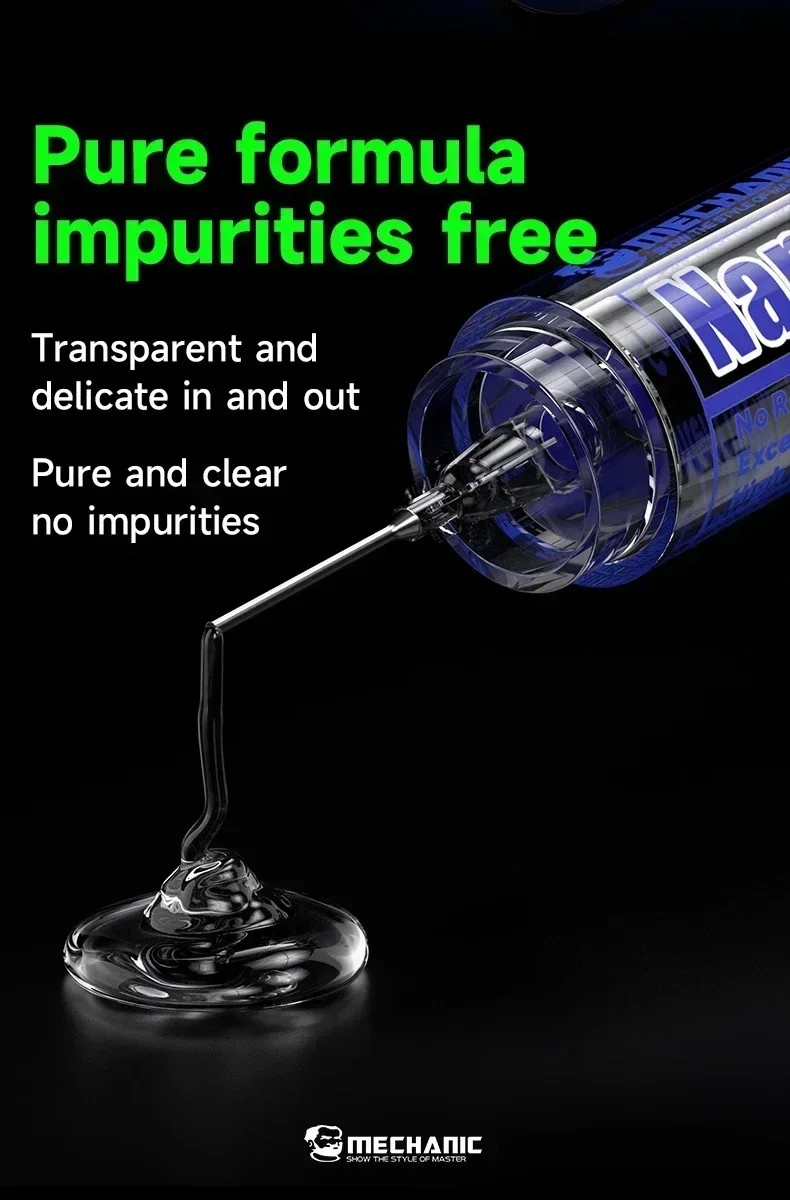 Свинцовый шприц MECHANIC M35 паяльная флюс Сварочная паста не окисляющая смазка для