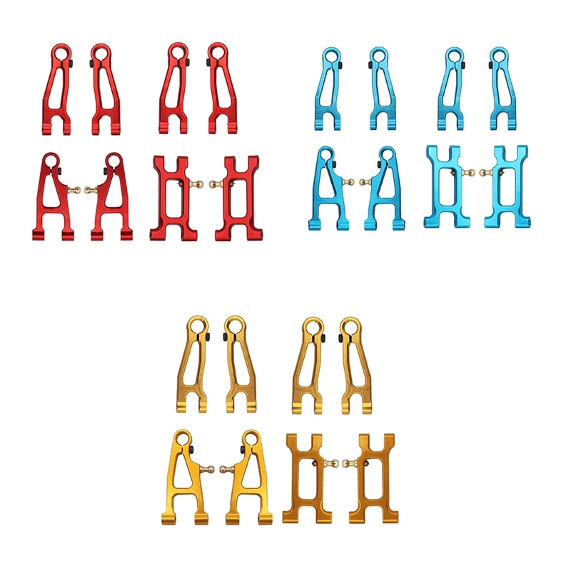 

8Pcs Metal Front Rear Arm Swing Arm Kit For SG 1603 SG 1604 SG1603 SG1604 UDIRC 1601 1602 1/16 RC Car Upgrade Parts