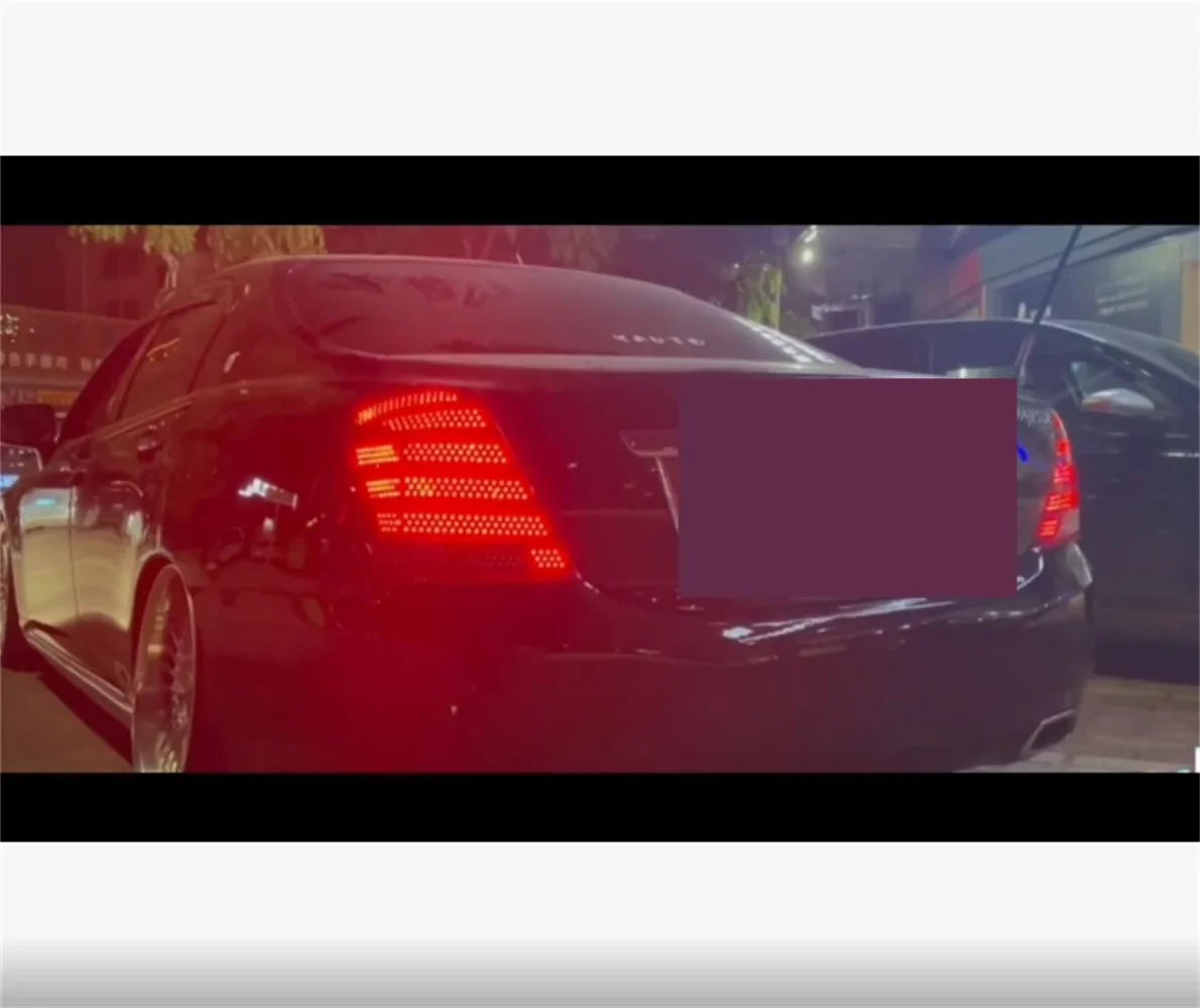 Фото Светодиодные модифицированные задние фонари (2 шт.) для Toyota Crown 13-го поколения: стоп-сигналы, фонари заднего хода, указатели поворота №3