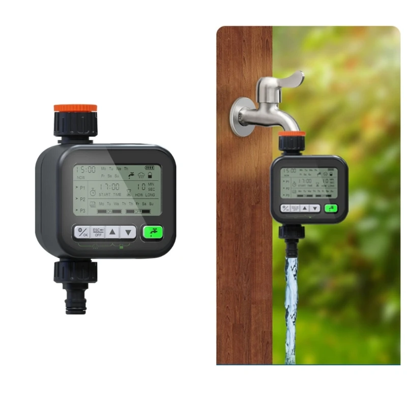 

Sprinkler Timer Water Timer Hose Timer with Rain Auto Kid Lock Function