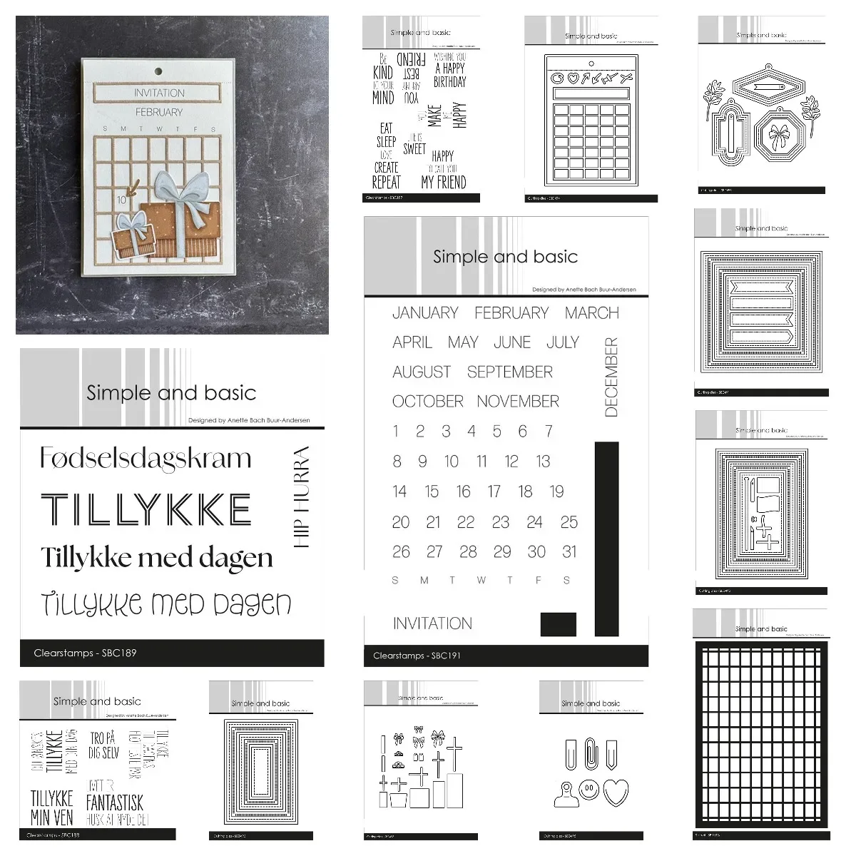 Новые штампы для резки торта на день рождения шестиугольная коробка бирка