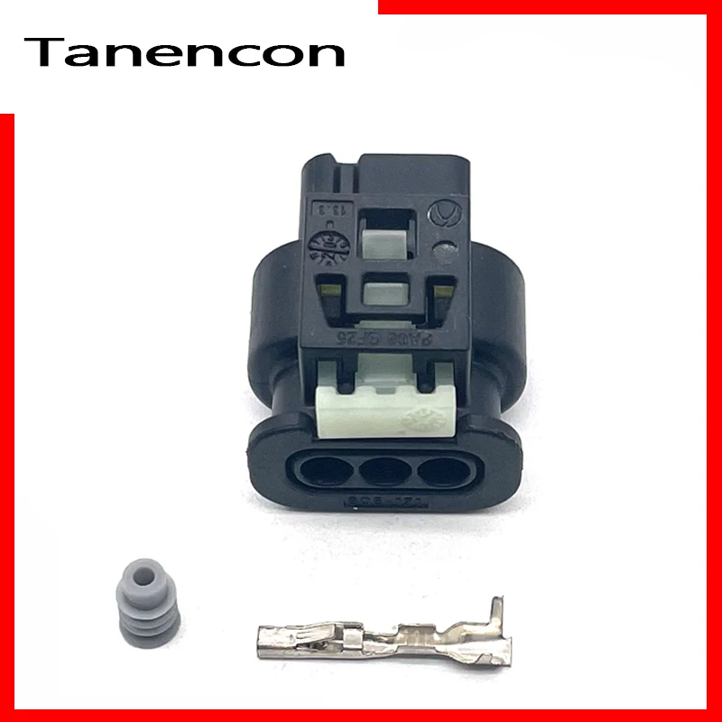 

3 Pin Auto Waterproof Automotive Cable Connector Reversing Radar Camshaft Sensor Plug Pigtail 805-121-521 7615490-03