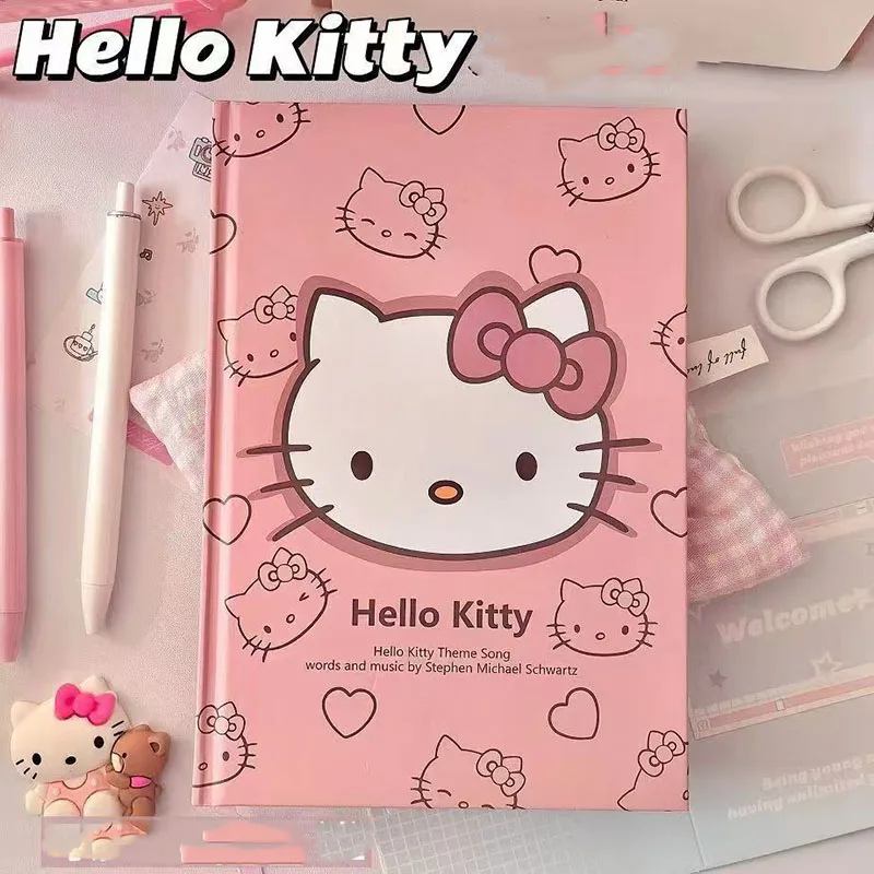 Блокнот Miniso Hello Kitty милые студенческие канцелярские принадлежности с героями