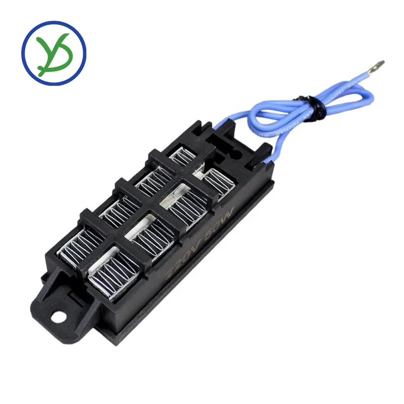 

50W 220V Incubator heater PTC electric heater ceramic air heater heating element 95*31mm