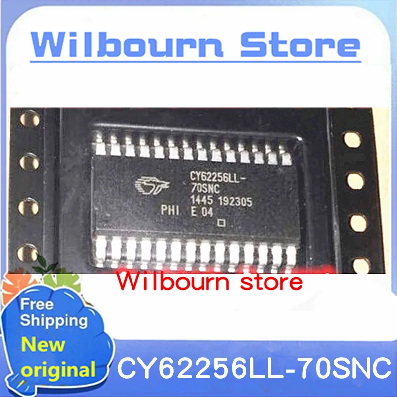 

10 шт. ~ 50 шт./партия CY62256LL-70SNC CY62256LL-70SNC SOP-28 100%, в наличии на складе