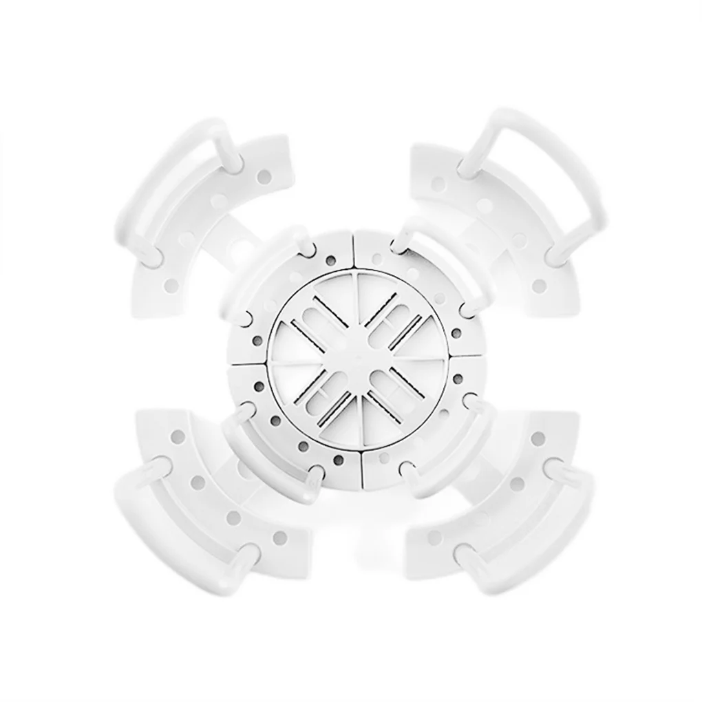 

Dish Drying Rack Bowl Dry Storage Bracket Kitchen Sink Draining Organizer Drainer Accessory for Restaurant White