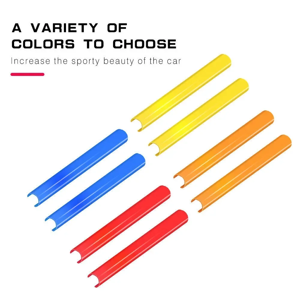 2 шт. 36 см Стайлинговые автомобильные решетки передняя накладка полоски наклейка