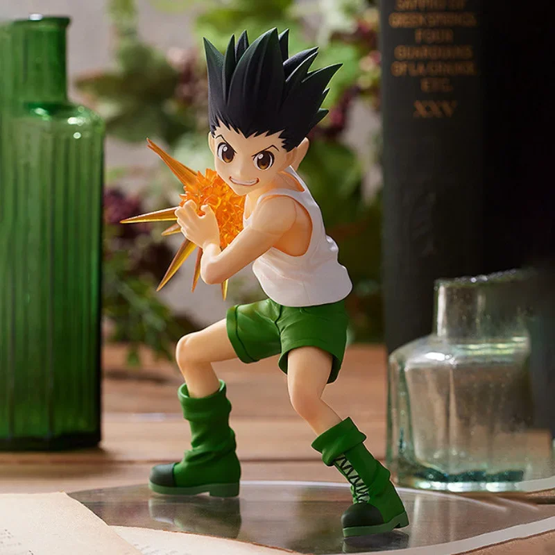 

Hunter X Hunter GON FREECSS Anime Figures Killua Zoldyck Action Figure Kurapika Figurine Collectible Model Adult Room Decor Toys