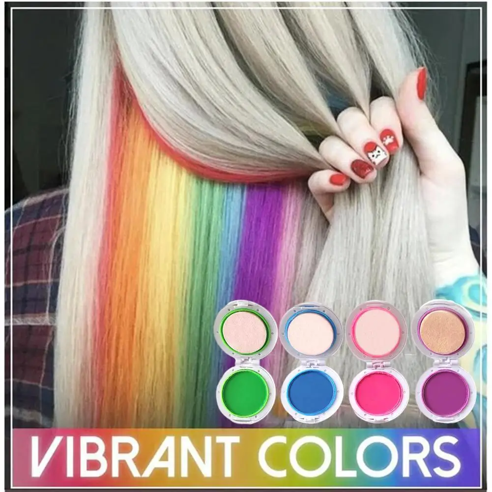 

1 шт./компл. 3g одноразовый зеркальный водорастворимый красочный мел для волос зеркальный спрей «сделай сам» пастельные инструменты для прич...