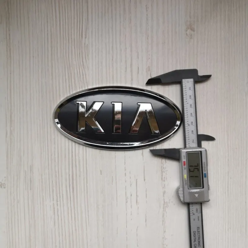 Эмблема-значок-логотип Kia 15 х7 5 налет.
