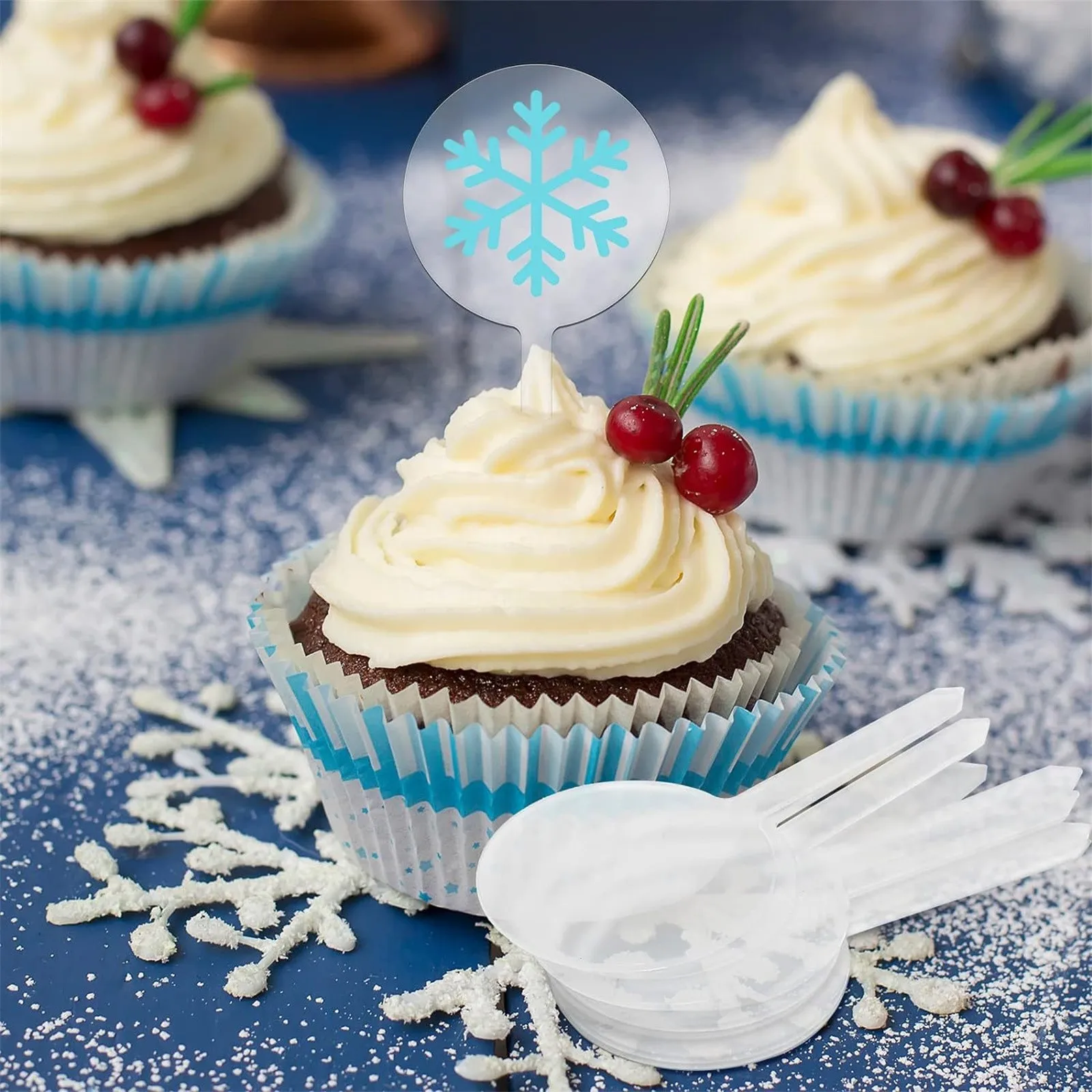 Пустой акриловый топ для кексов сделай сам круглый выбор палочки украшения дня