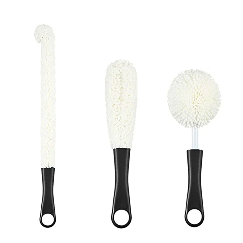 

3 шт. гибкие стеклянные винные бутылки графин кофейные чашки Ручная стирка фотоинструмент