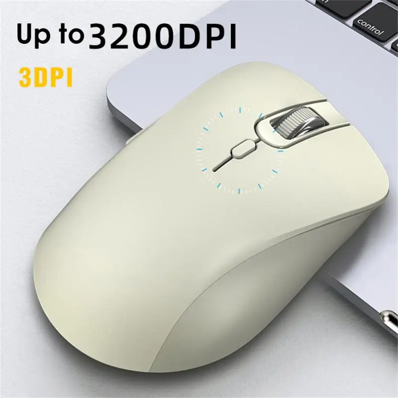 

Simple Business Office Mice Adjustable Plug And Play Single Mode Mice 2.4g Ergonomic Usb Wireless Mouse Stylish 1600dpi 6 Keys