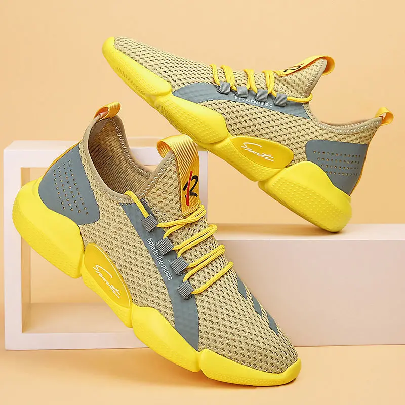 

Spring and Summer 2022 Breathable Sports Men's Casual Shoes, Board Shoes, Korean Style, Versatile Tennis Shoes