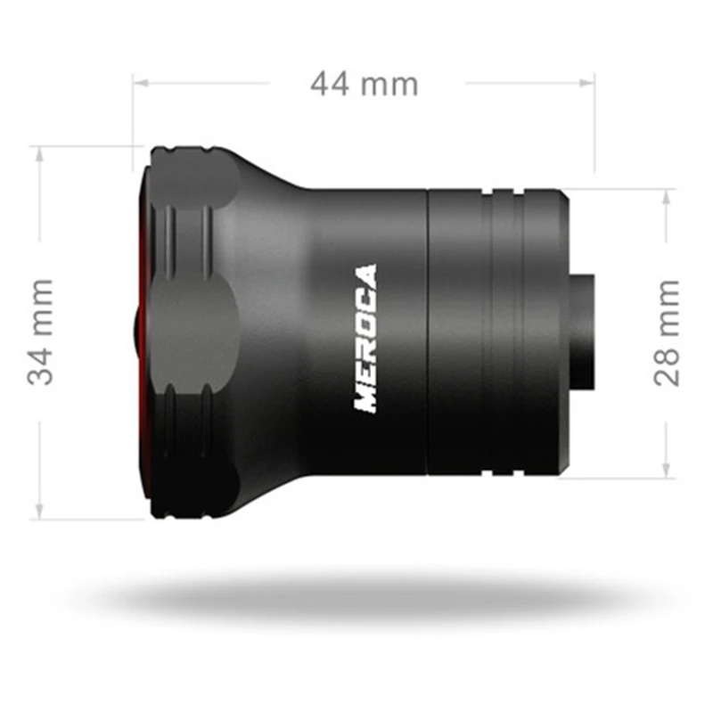 

MEROCA MX2 Bicycle Taillight Sensor Light IPx6 Waterproof LED USB Charging Cycling Super One Rear