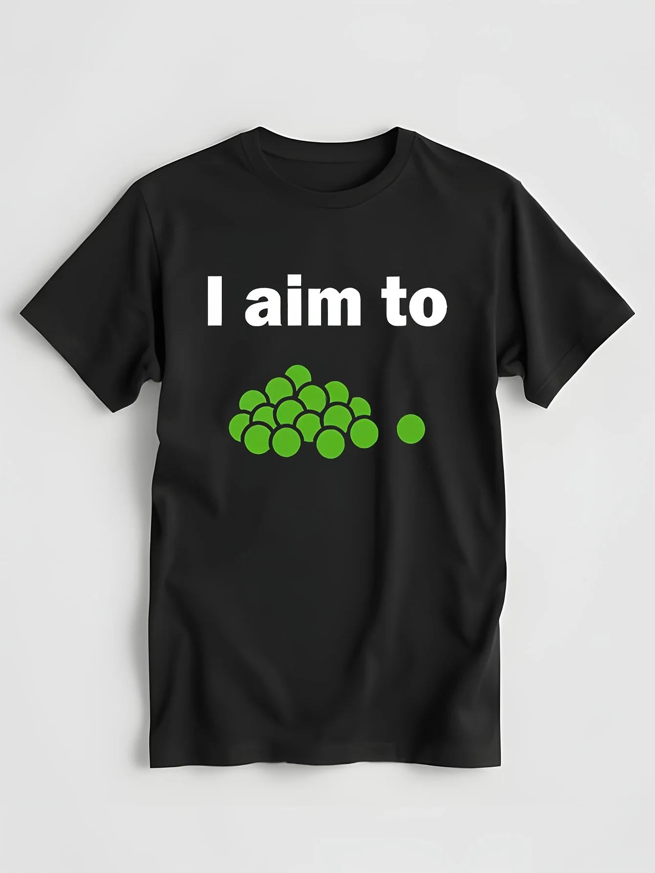 Мужская черная футболка I Aim To Peas Solar oposites Terry TV Show S 5XL