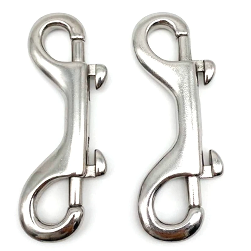 

Stainless Steel Diving Double End Bolt Snap Hook Clips Boat Hardware Double Ended Bolt