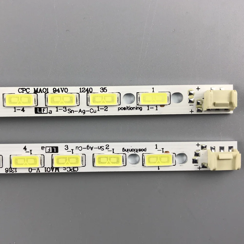 1 комплект = 2 шт. 676 мм светодиодный ная лента 68 ламп LG innotek 60 дюймов 7030PKG 68EA R Φ REV0.2