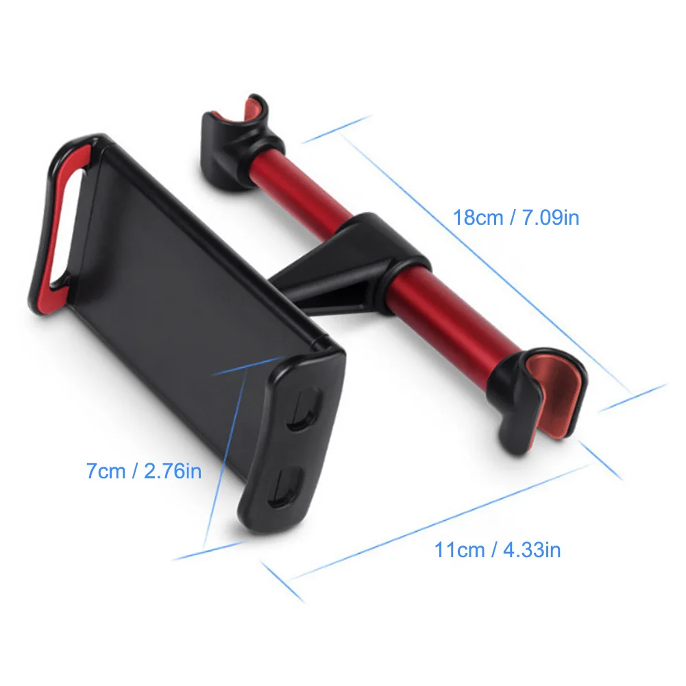 new tablet car holder seat car rear pillow phone holder rear headrest mounting bracket for iphone13 x8 ipad mini tablet 4 11 free global shipping
