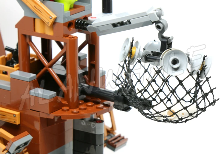 850 шт. игры с птицами поросенок пиратский корабль паруса флаги журавль джетта