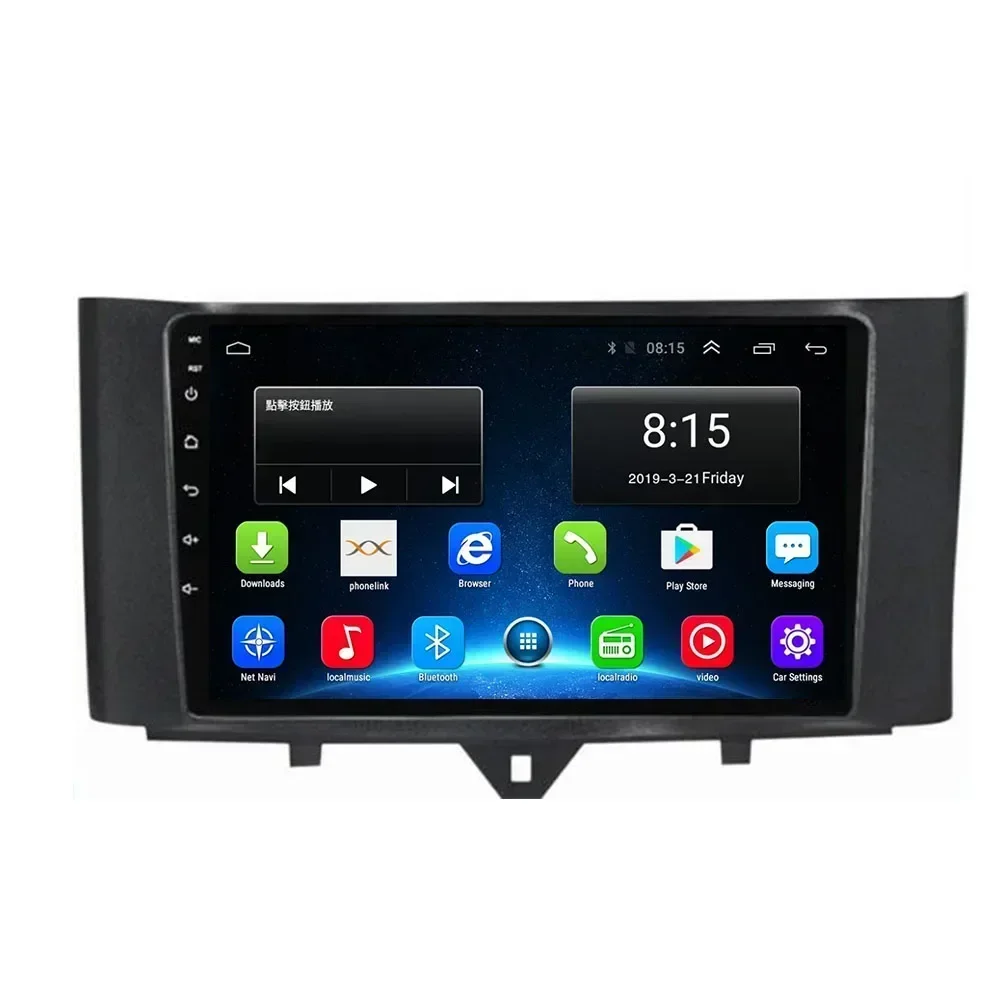 Android 13 для Mercedes Benz Smart fortwo 2011-2015 Автомобильный радиоприемник Мультимедийный