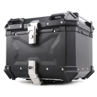 45l universal motorcycle luminum alloy x tail box electric motorcycle trunk quick release storage luggage tail box thickening
