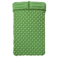 sleeping pad camping mat self inflatable double folding camping mattress beach accessories colchao inflavel hiking supplies