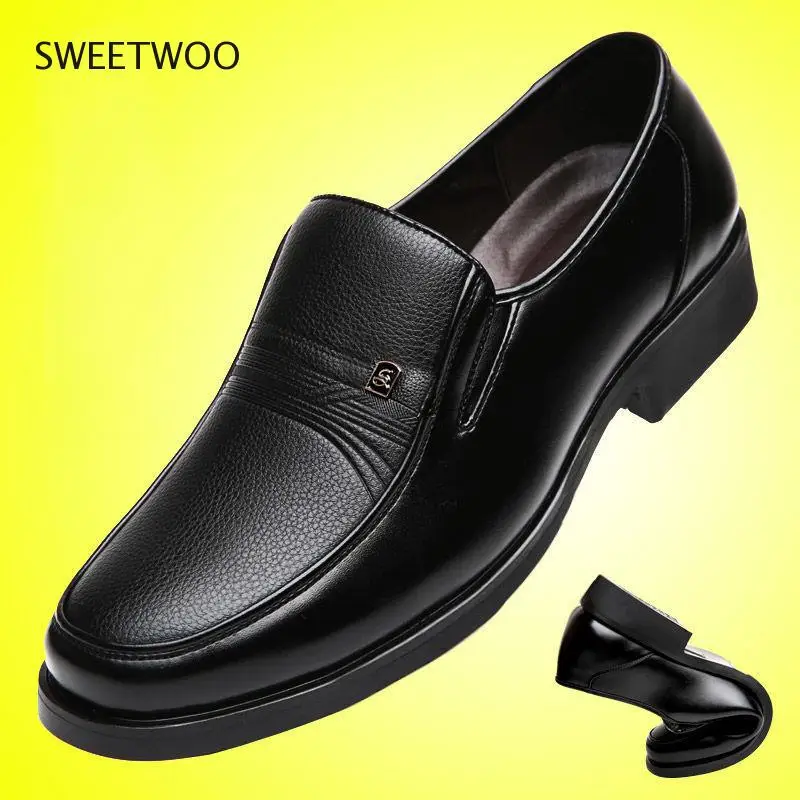 

2022 Spring Autumn Men's Shoes Dress Shoes Antiskid Soled Flat Soled Shoes Original Chaussure Homme Zapatos De Hombre Fashion
