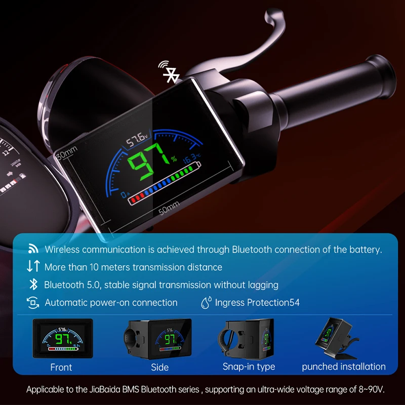 Модуль JBD BT UART RS485 SOC ЖК-дисплей для литиевой батареи Smart BMS