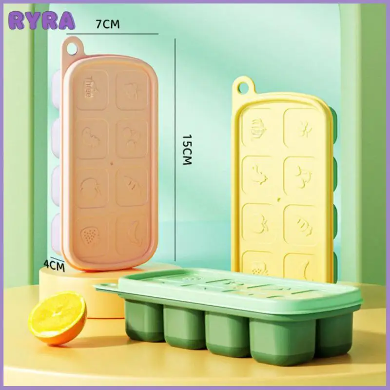 

Креативная коробка для хранения льда, многоразовая, с крышкой