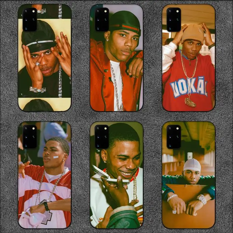 

Чехол для телефона Rapper Nelly для Samsung Galaxy S10 S20 S21 Note10 20Plus Ultra Shell