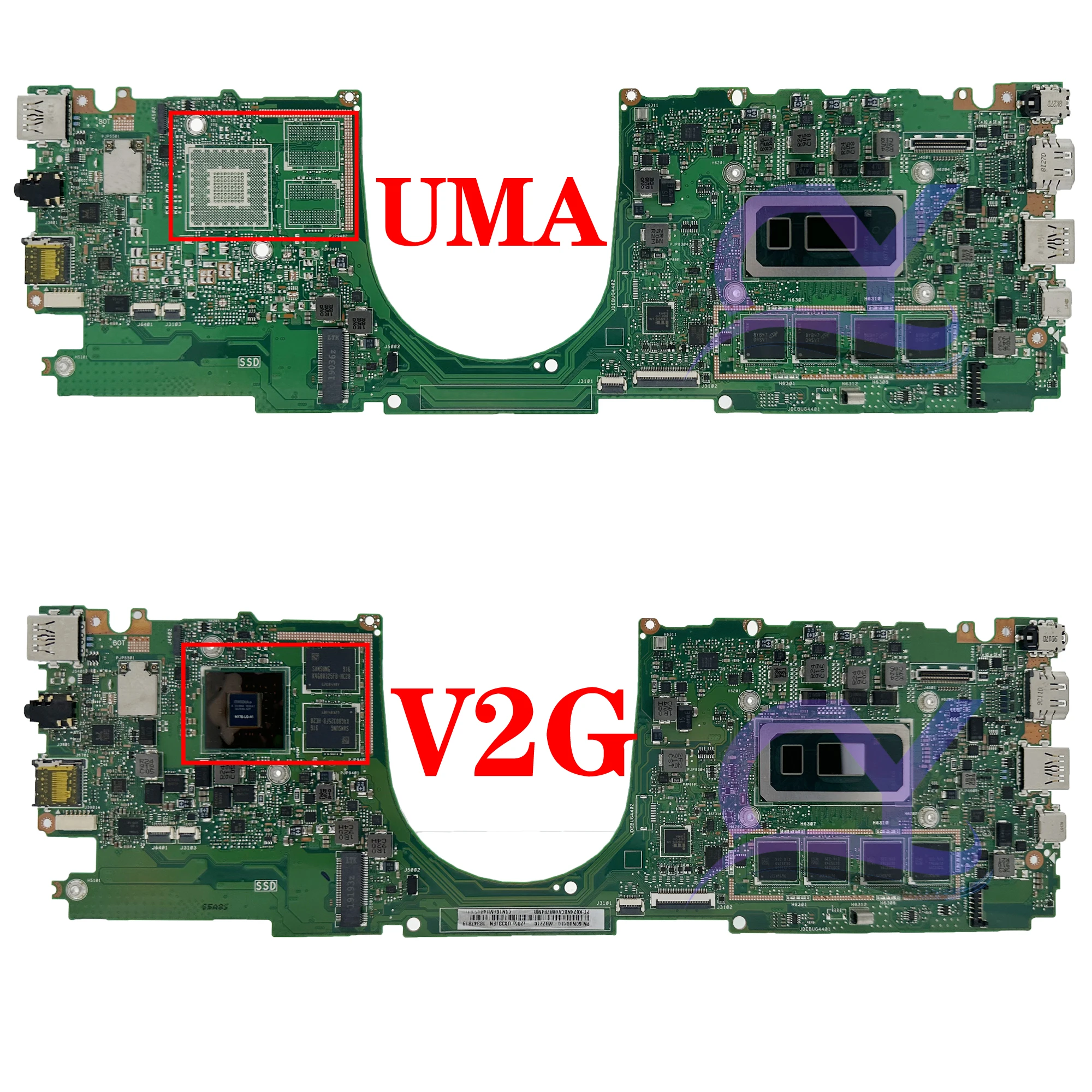 Рисунок 3 - UX331FA Материнская плата ASUS