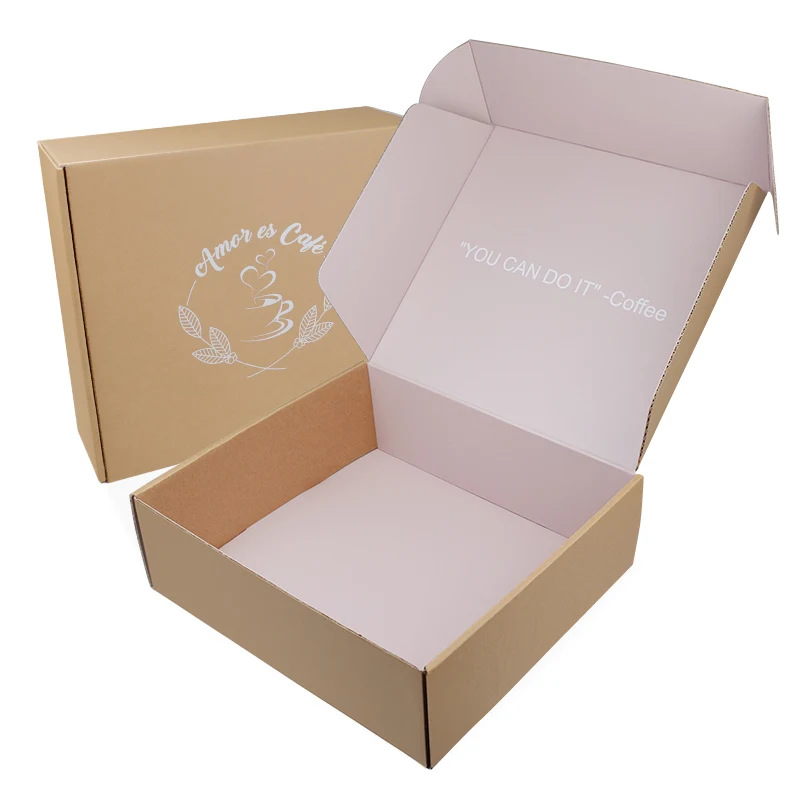 

customized design cosmetic shipping corrugated box