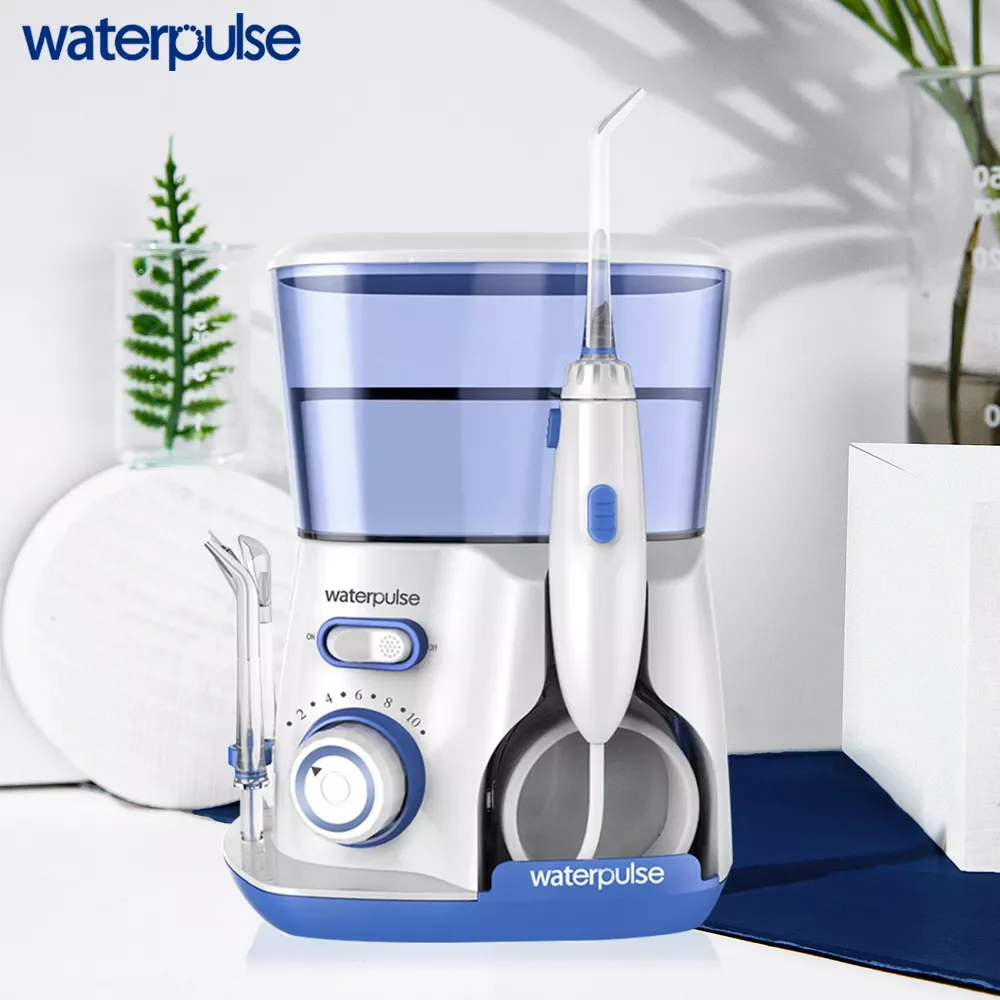 

Ирригатор полости рта Waterpulse IPX7, 12 режимов, 800 мл, 5 насадок