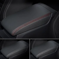 armrest protector no filler non slip wear resistant comfortable decoration washable car center console box cover for automobile