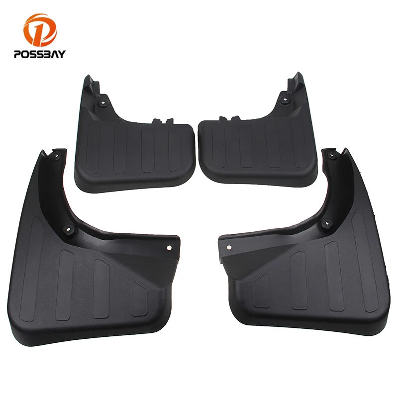 

POSSBAY 4pcs Car Splash Guard Mud Flaps Mudguards Car Accessories for Mercedes-Benz A-Class C Series W246 B180 B200 2013-2016