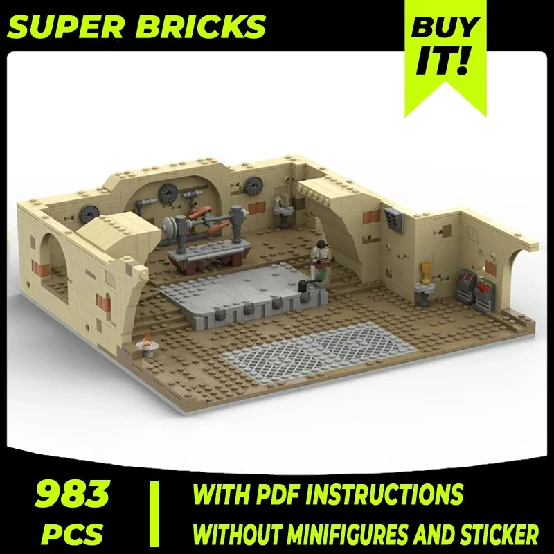 Модель Звёздного фильма Moc строительные блоки технология престолов и кухни