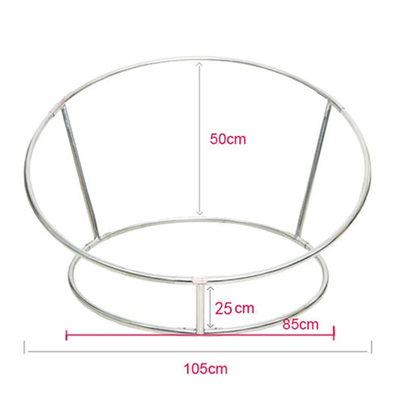 Newborn Photography Props Poser Frame Steel Pipe for Baby Photo Basket Studio Creativity Nest Round Shelf Accessories