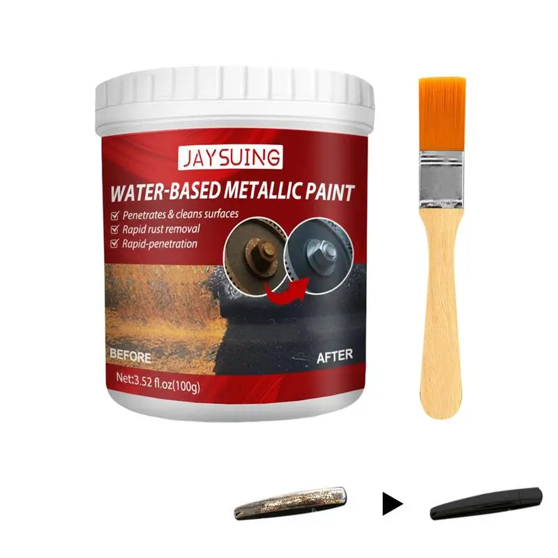 

100ML Rust Converter Water-Based For Car Anti-Rust Chassis Primer Iron Metal Surface Clean Repair Protect Rust Remover Deruster