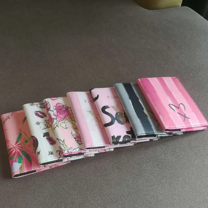 

Women Fashion Travel Leather Passport Cover Card Bag Holder Card Case High Quality Holders Essential