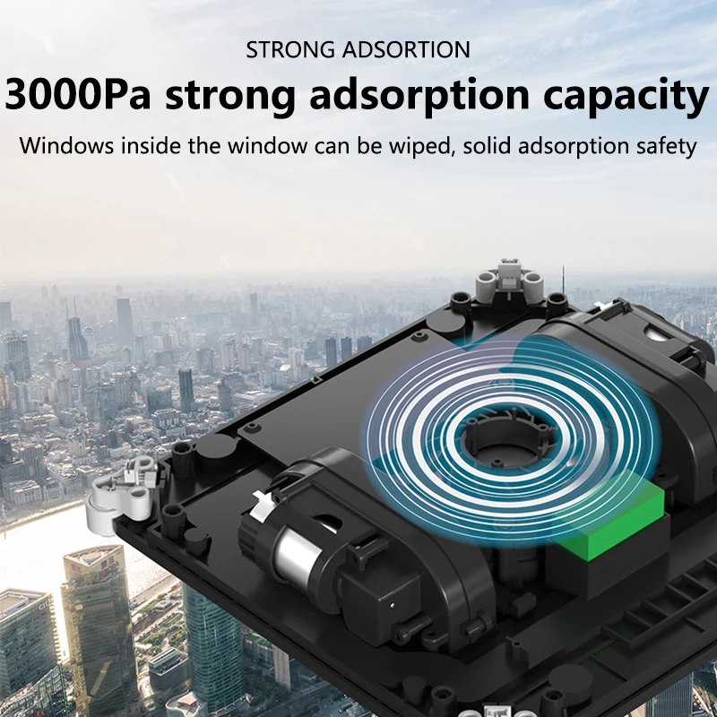 6 5 см ультратонкий робот для мытья окон 3000 Па сильная адсорбционная способность