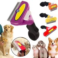 pet hair shedding comb dog cat hair remover brush furminators for cats hair removal comb for dogs cats grooming care supplies