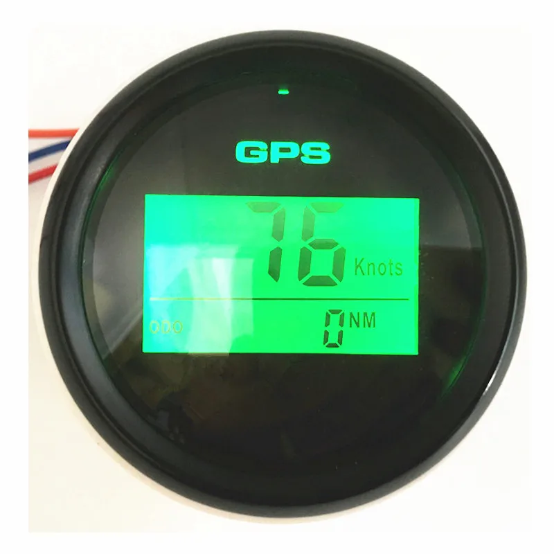 Новый тип 52 мм автоматические GPS-спидометры 0-999 км/ч с узлами Mph-сопротивления Sog