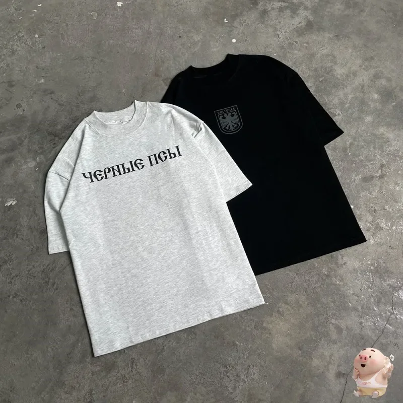 Футболка YZY Мужская/женская с коротким рукавом, уличная одежда ...